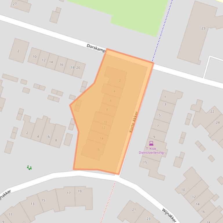 Kaart van postcodegebied 3773BN.