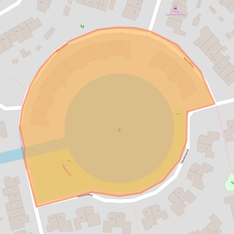 Kaart van postcodegebied 3773BV.