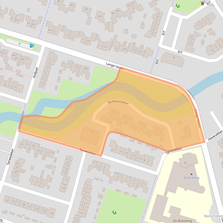 Kaart van postcodegebied 3773BX.