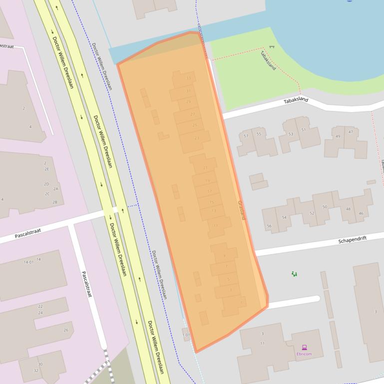 Kaart van postcodegebied 3773CB.