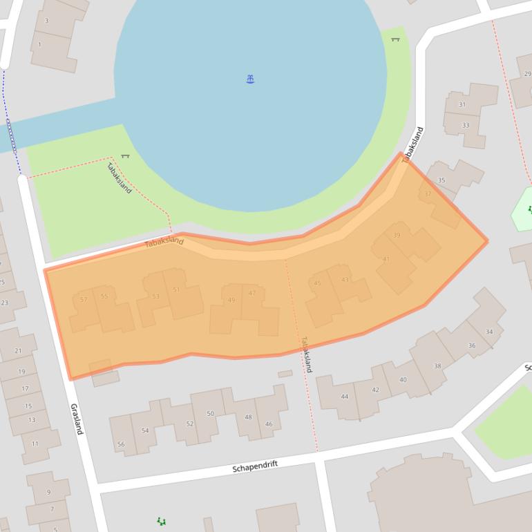 Kaart van postcodegebied 3773CG.