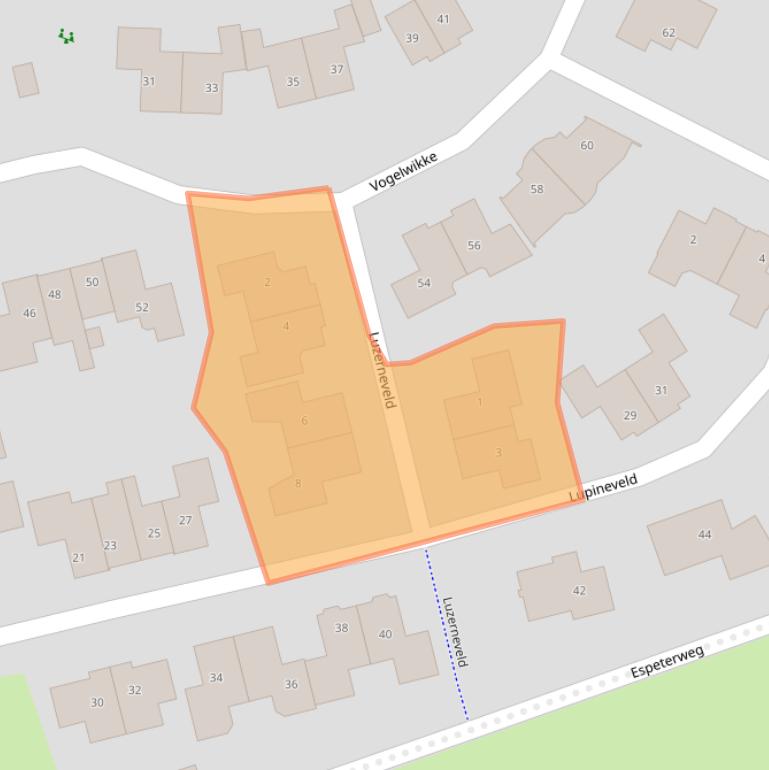 Kaart van postcodegebied 3773CS.