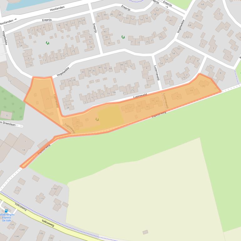 Kaart van postcodegebied 3773CV.