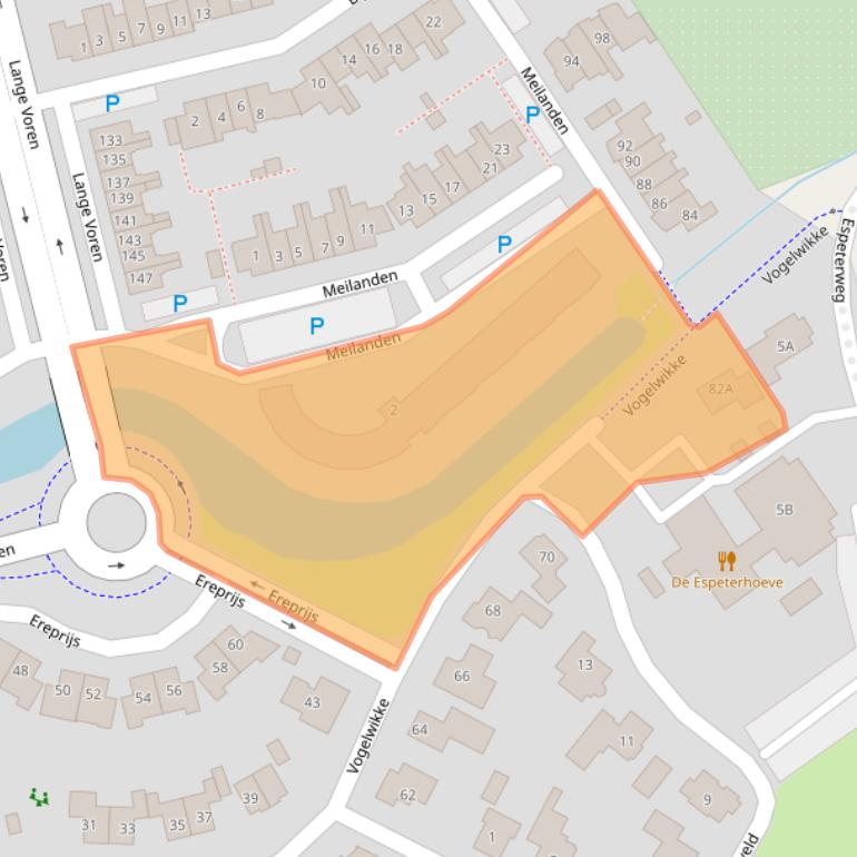 Kaart van postcodegebied 3773ZM.