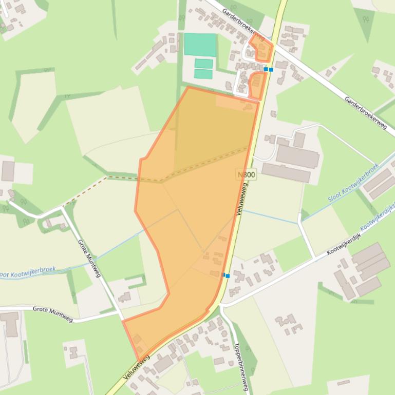 Kaart van postcodegebied 3774BL.