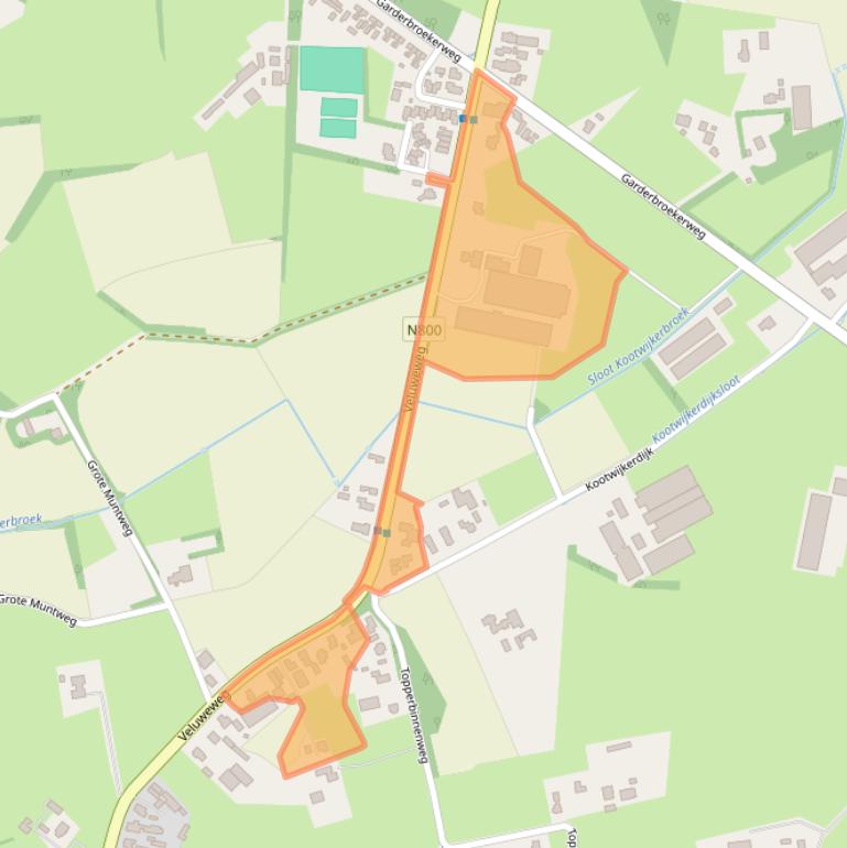 Kaart van postcodegebied 3774BP.