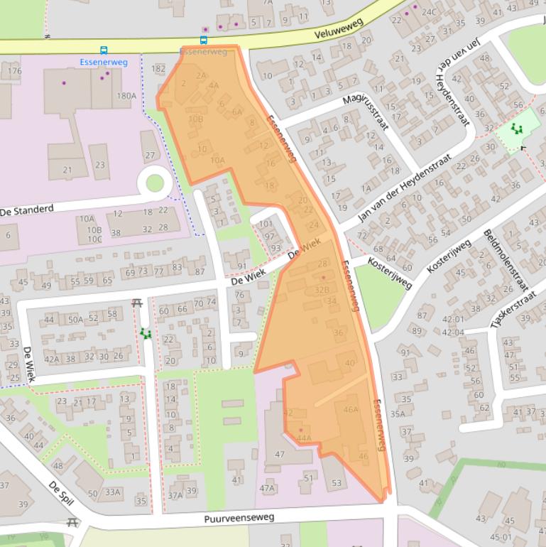 Kaart van postcodegebied 3774CC.