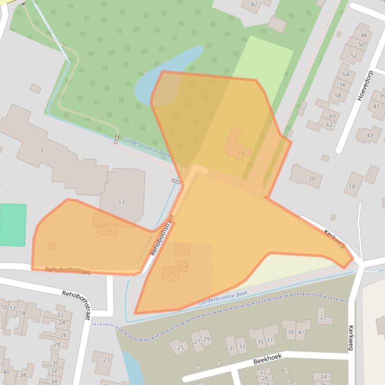 Kaart van postcodegebied 3774CE.