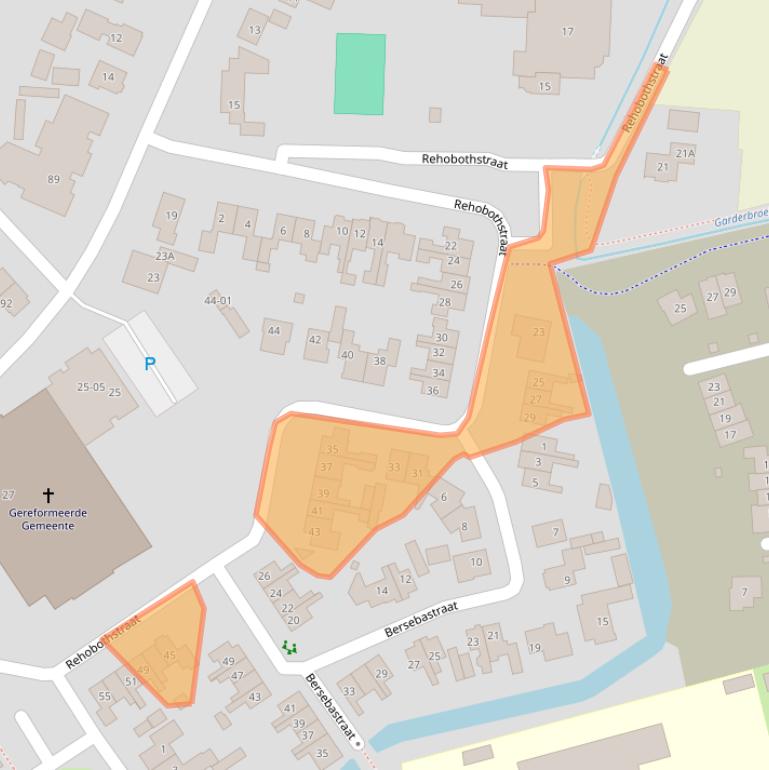 Kaart van postcodegebied 3774CG.