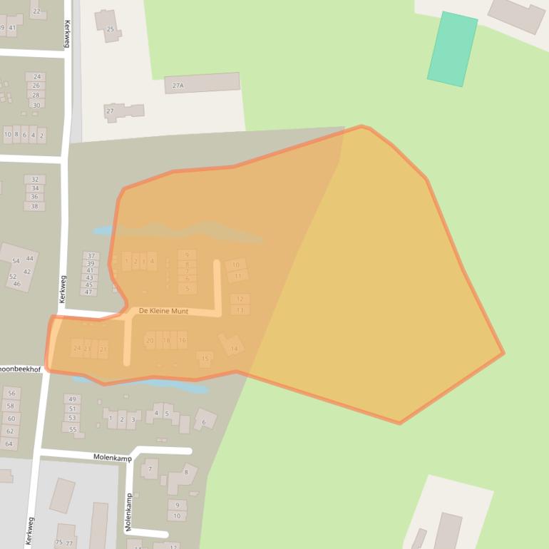 Kaart van postcodegebied 3774DB.