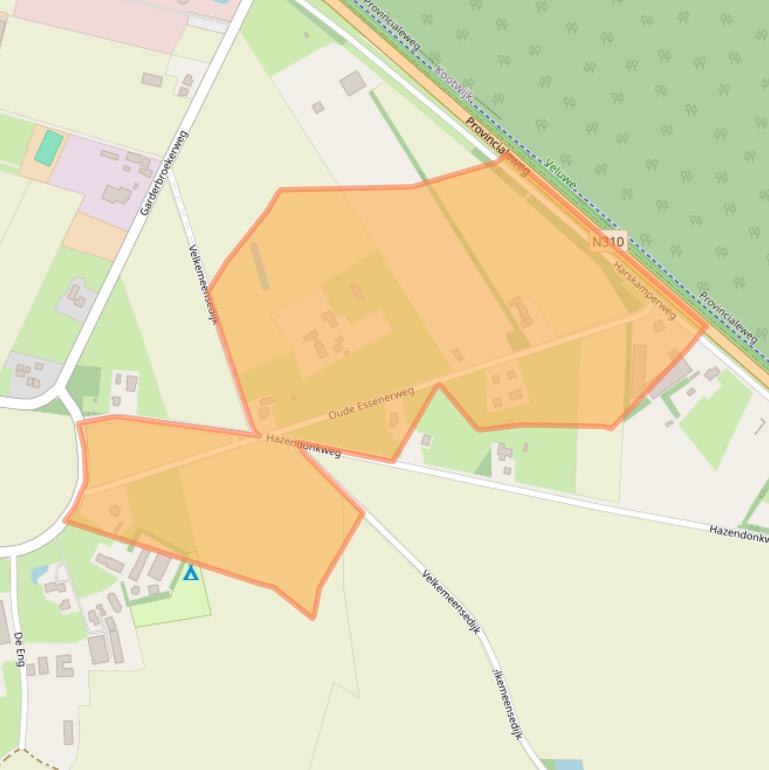 Kaart van postcodegebied 3774JK.