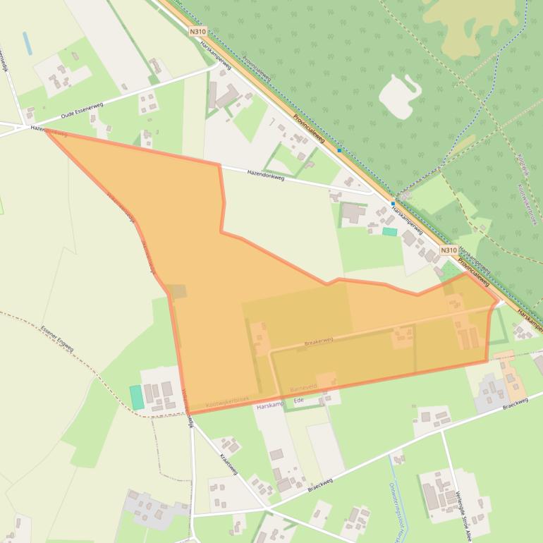 Kaart van postcodegebied 3774JM.