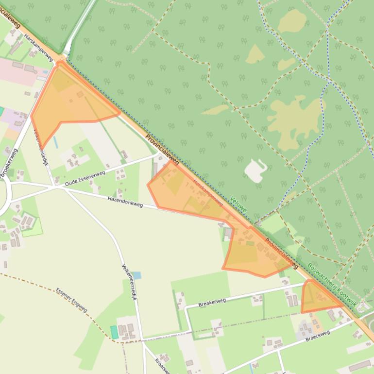 Kaart van postcodegebied 3774JR.