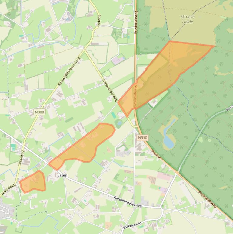 Kaart van postcodegebied 3774JT.