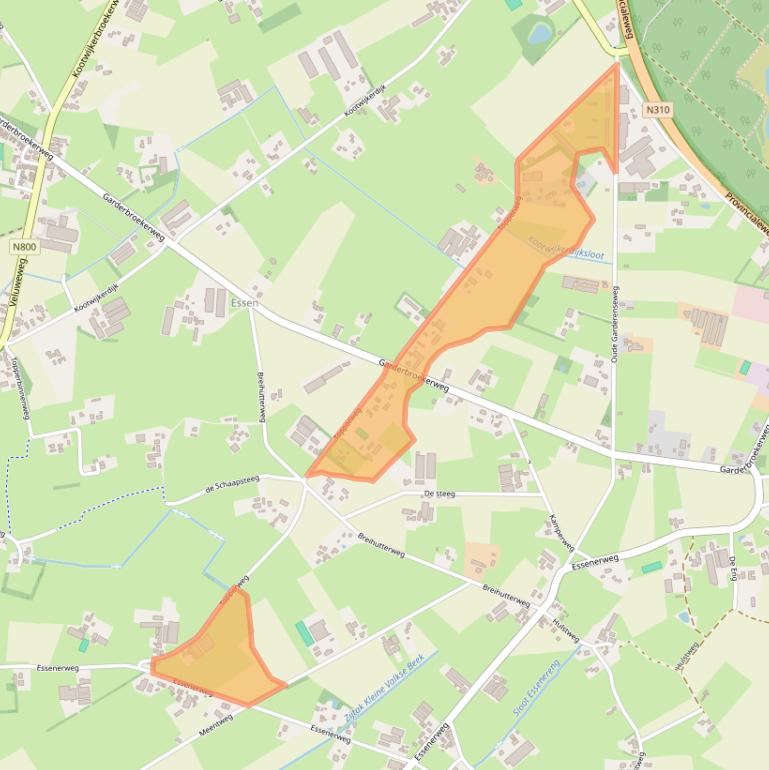 Kaart van postcodegebied 3774LJ.