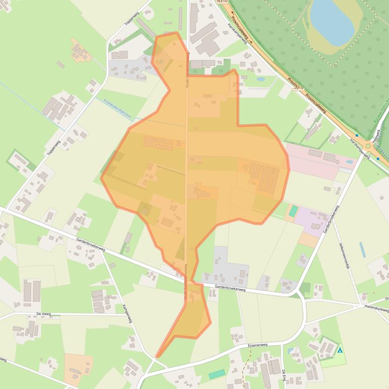 Kaart van postcodegebied 3774LK.