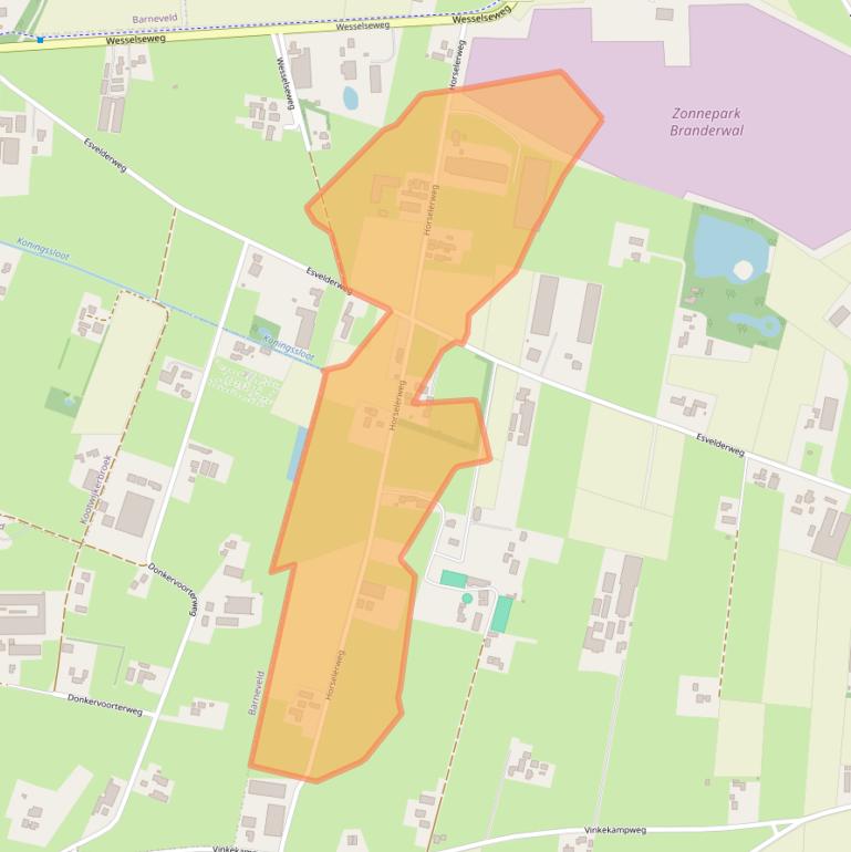 Kaart van postcodegebied 3774PE.