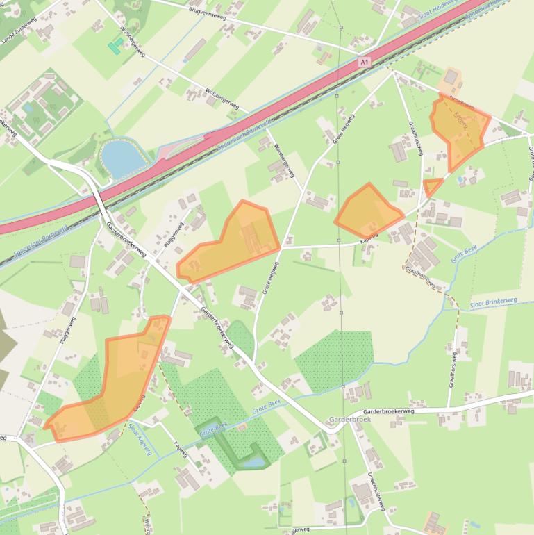 Kaart van postcodegebied 3774RC.