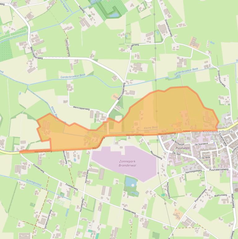 Kaart van postcodegebied 3774RK.