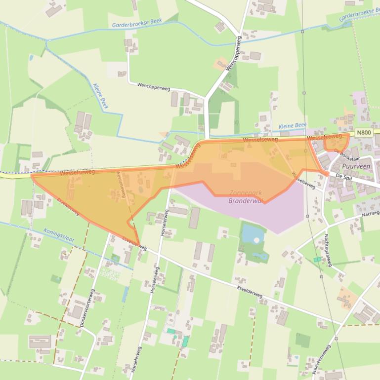 Kaart van postcodegebied 3774RL.