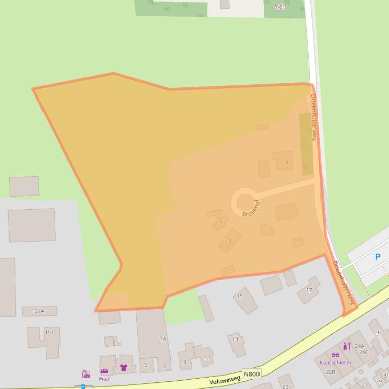 Kaart van postcodegebied 3774RP.