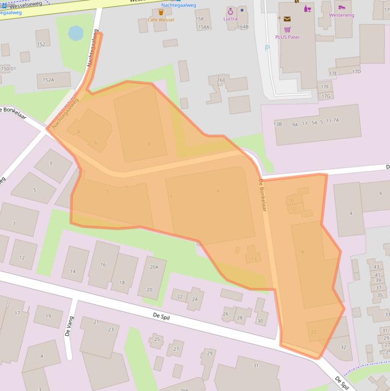 Kaart van postcodegebied 3774SB.