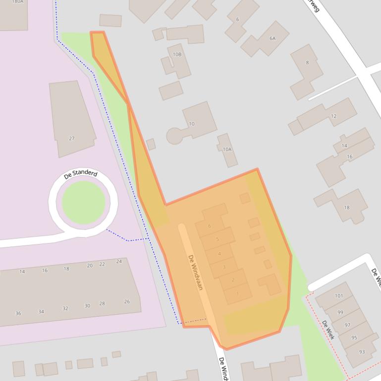 Kaart van postcodegebied 3774SG.