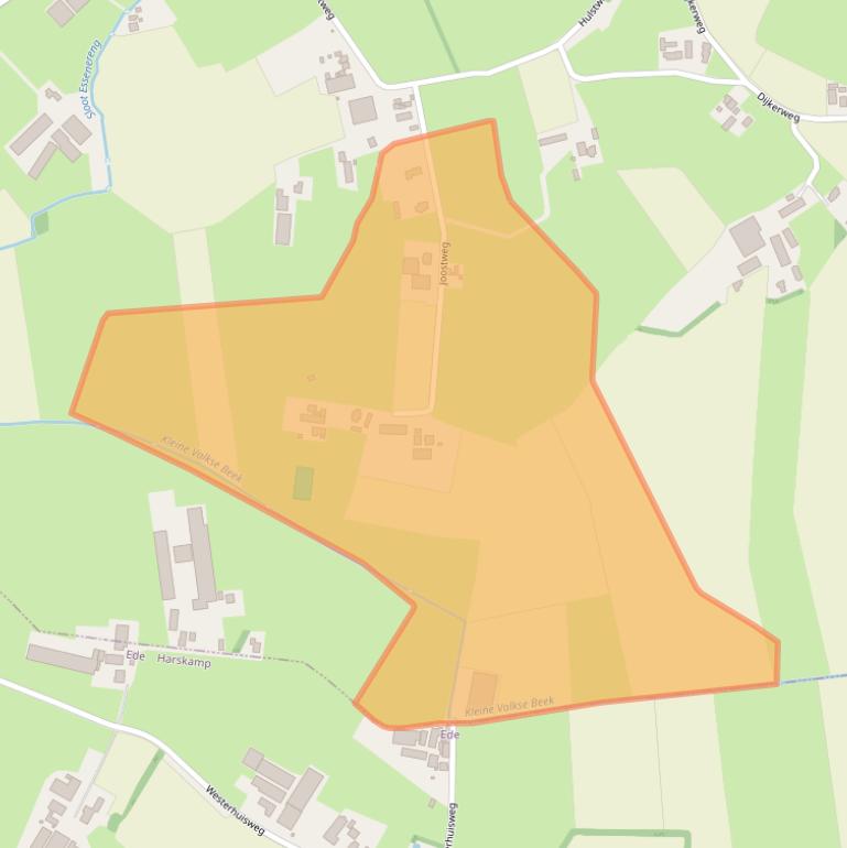 Kaart van postcodegebied 3774TL.