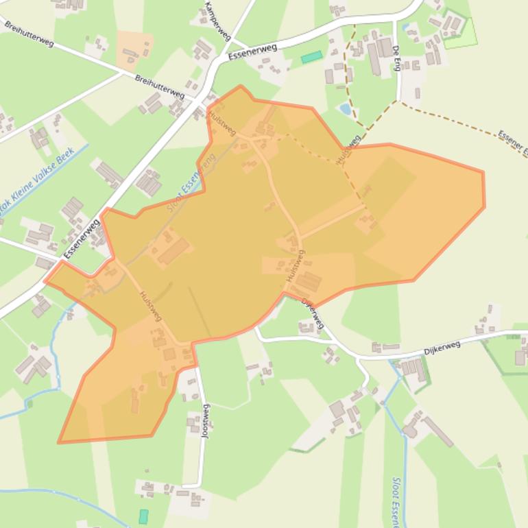 Kaart van postcodegebied 3774TM.