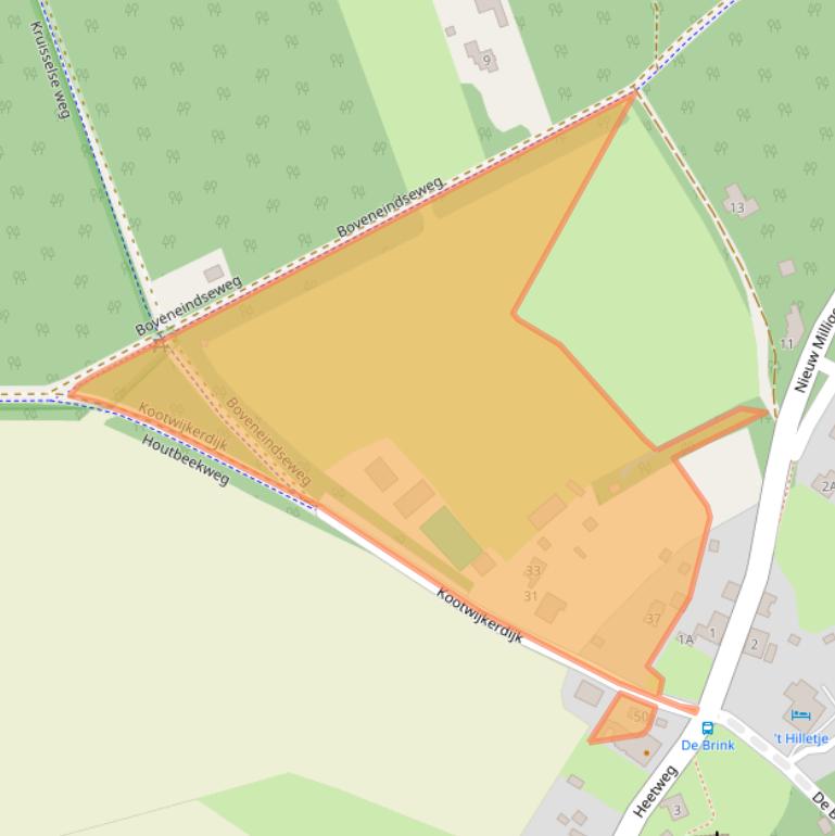 Kaart van postcodegebied 3775KD.