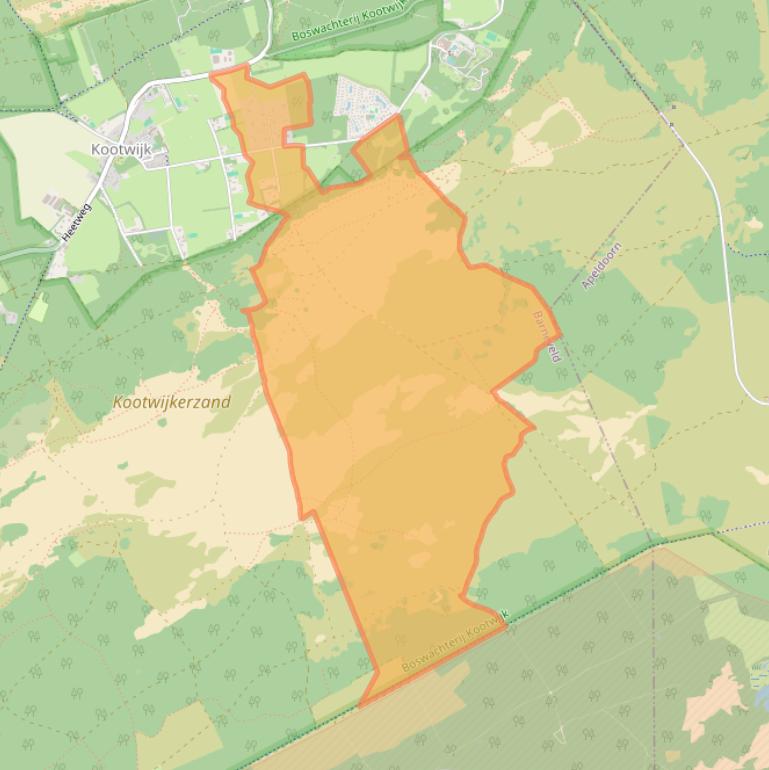 Kaart van postcodegebied 3775KL.