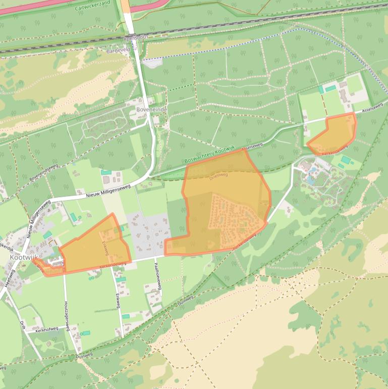 Kaart van postcodegebied 3775KM.