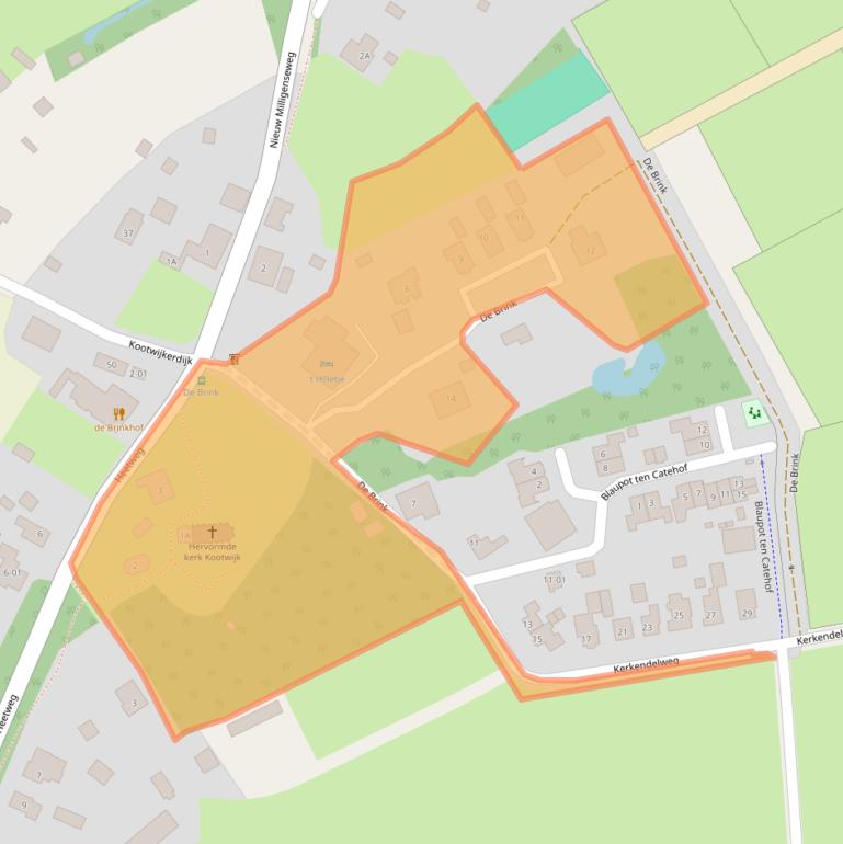 Kaart van postcodegebied 3775KP.