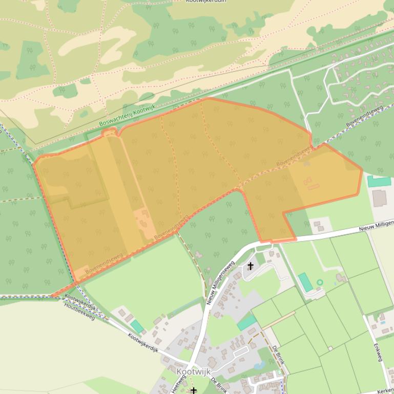 Kaart van postcodegebied 3775KT.