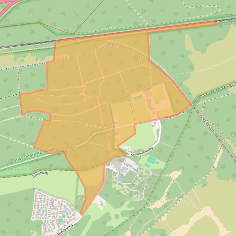 Kaart van postcodegebied 3775KV.
