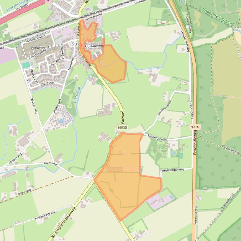 Kaart van postcodegebied 3776LP.