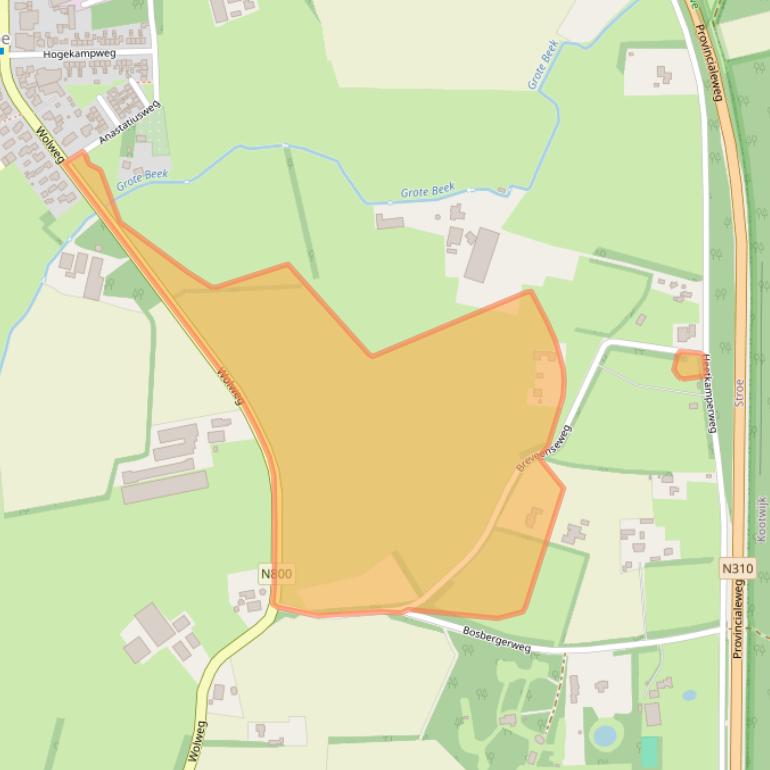 Kaart van postcodegebied 3776LX.