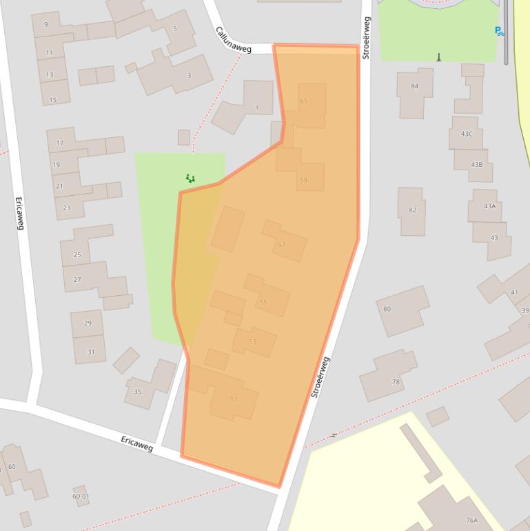 Kaart van postcodegebied 3776MH.