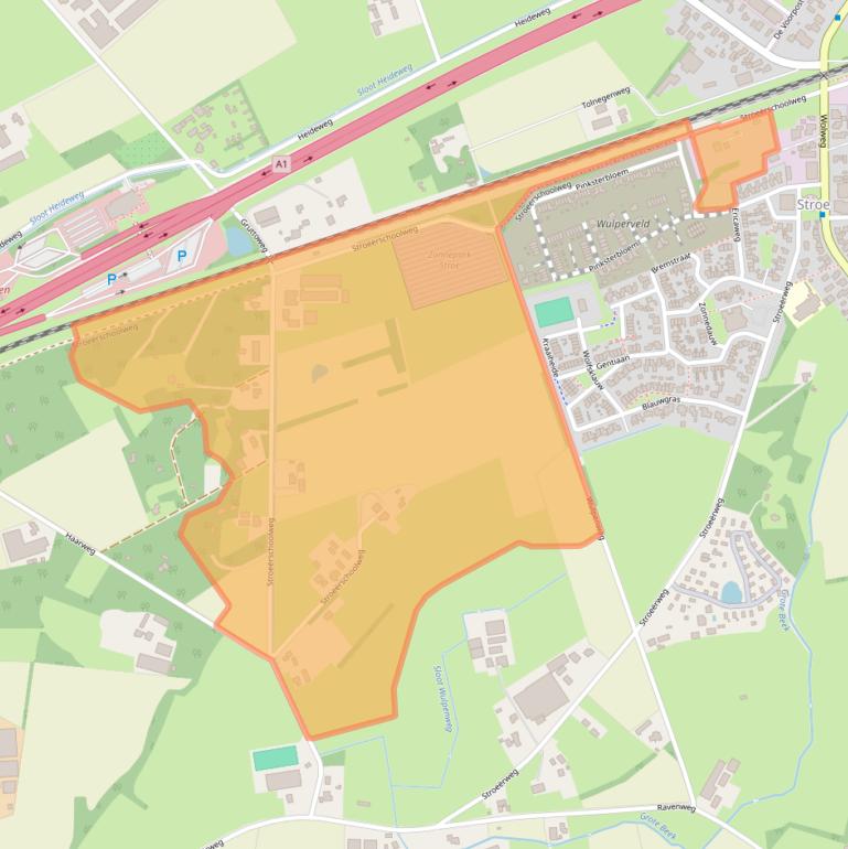 Kaart van postcodegebied 3776MN.
