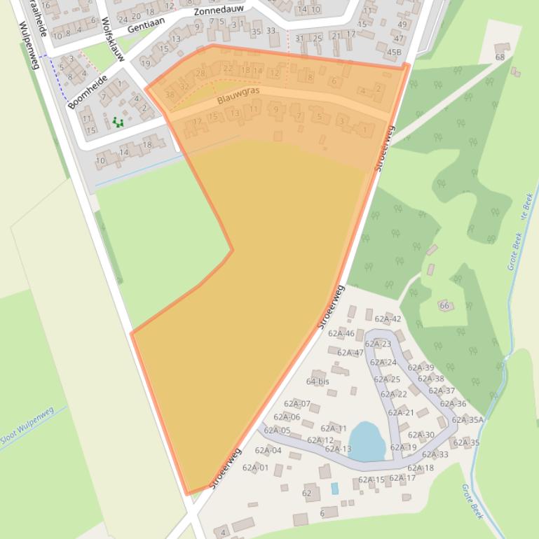 Kaart van postcodegebied 3776NC.