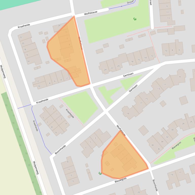 Kaart van postcodegebied 3776NH.