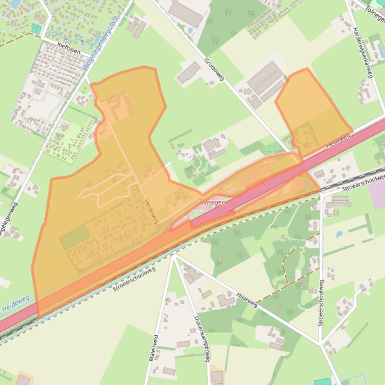 Kaart van postcodegebied 3776PX.