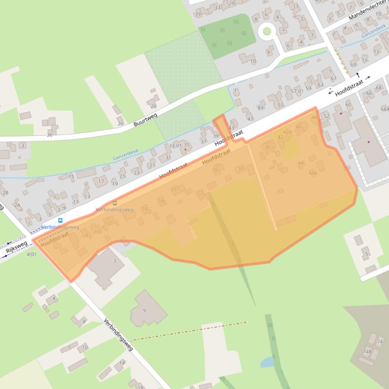 Kaart van postcodegebied 3781AG.