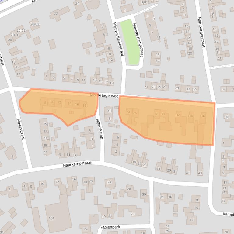 Kaart van postcodegebied 3781BR.