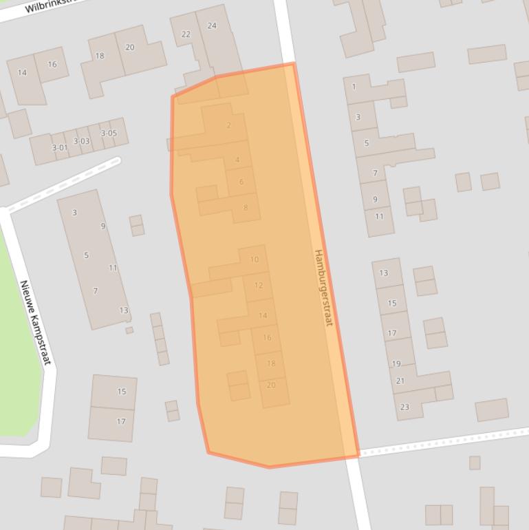 Kaart van postcodegebied 3781BW.