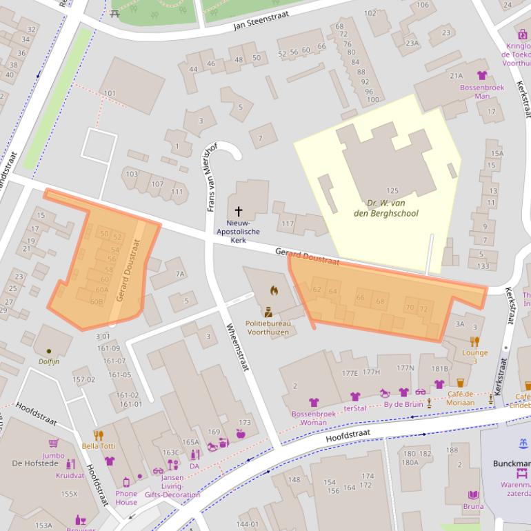 Kaart van postcodegebied 3781EL.