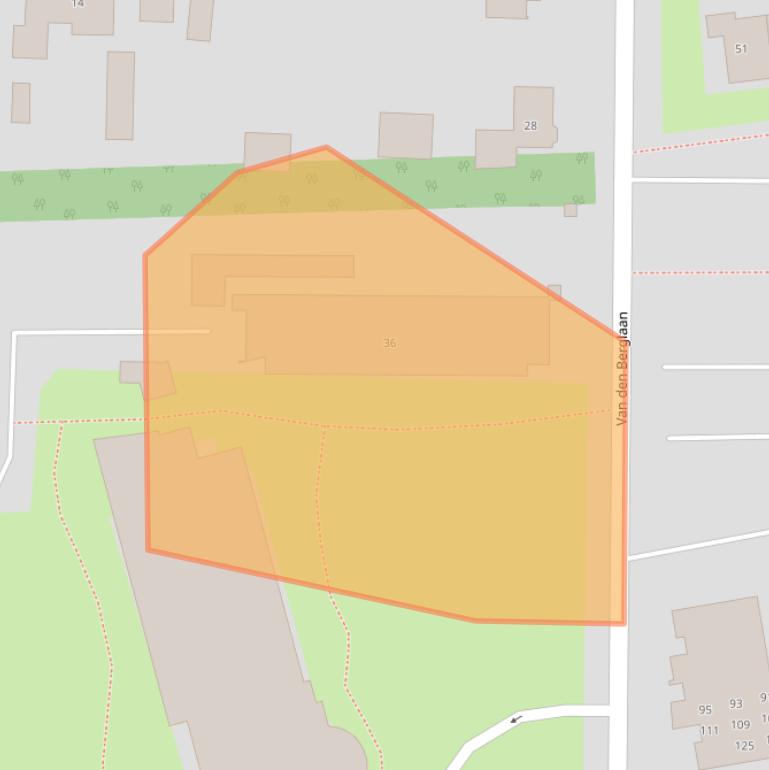 Kaart van postcodegebied 3781GJ.