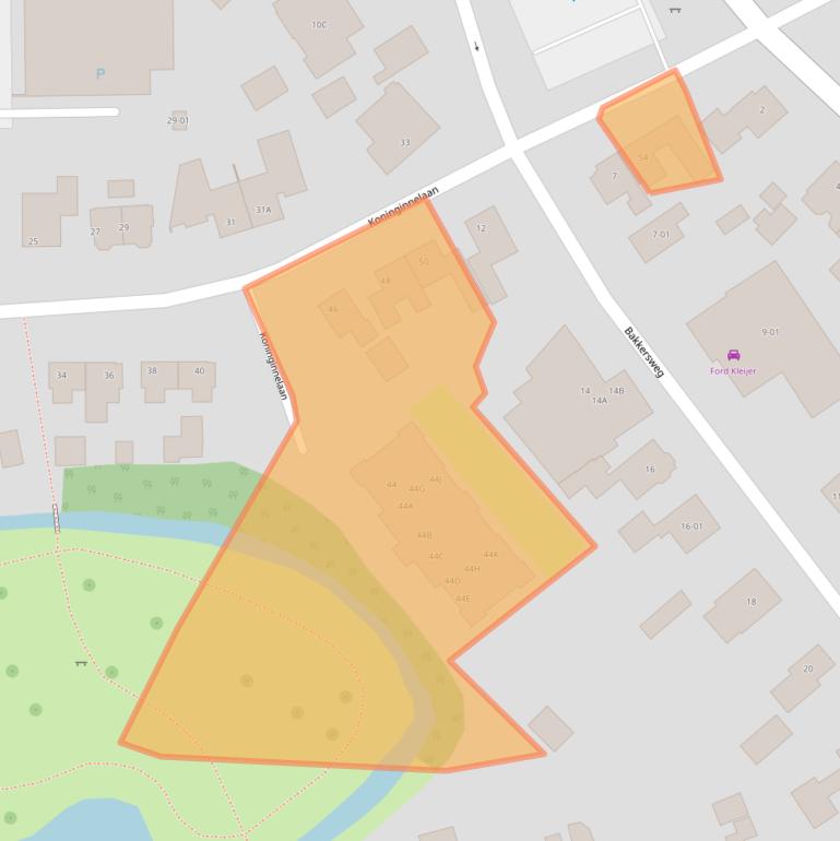 Kaart van postcodegebied 3781GM.