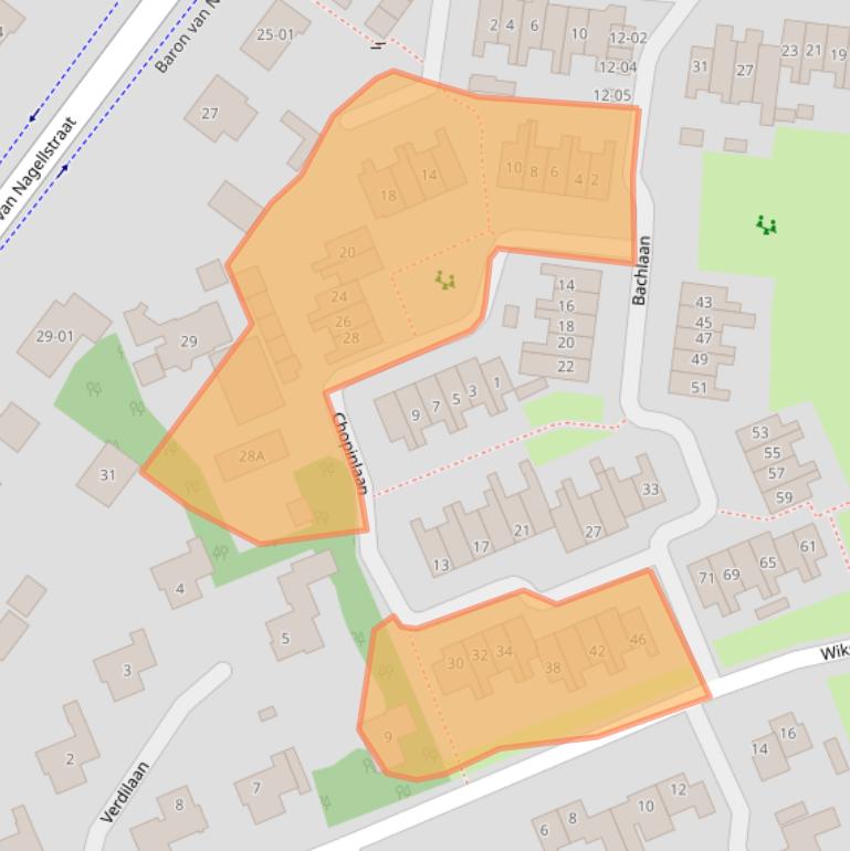 Kaart van postcodegebied 3781HB.