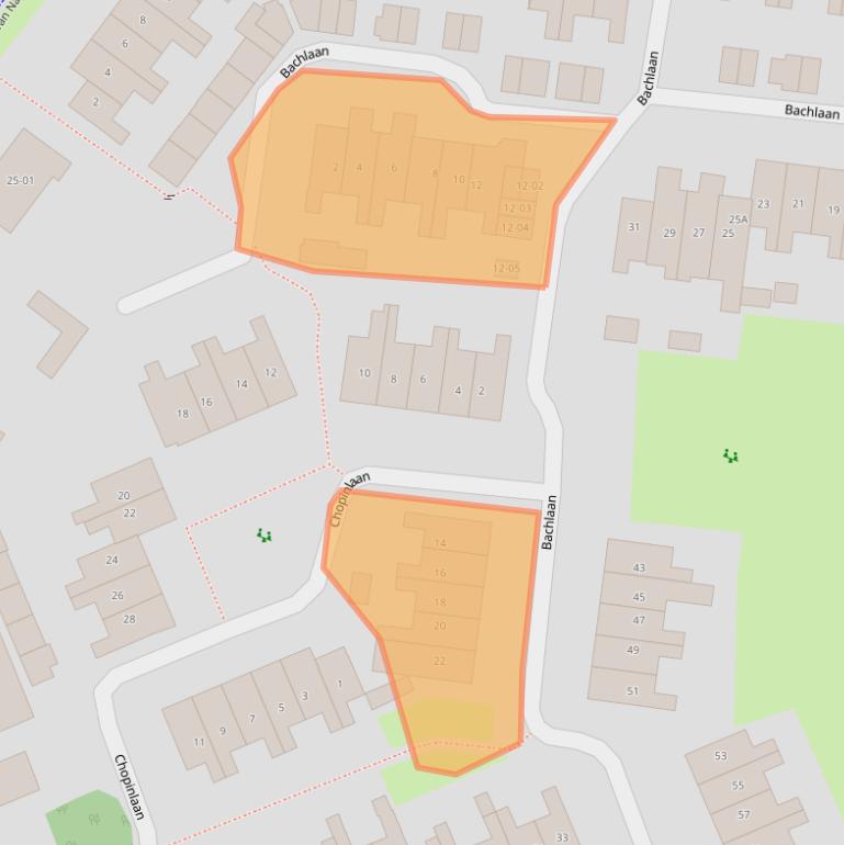 Kaart van postcodegebied 3781HE.